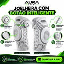 Joelheira Com Botão Inteligente Almofada De Gel De Patela E Estabilizador Lateral , De Compressão