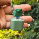 Chaveiro de Sapo Recarregável com Som e Luzes LED