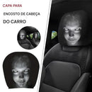 Capas de Encosto de Cabeça de Carro Tocando o Terror