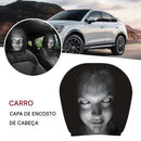Capas de Encosto de Cabeça de Carro Tocando o Terror