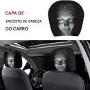 Capas de Encosto de Cabeça de Carro Tocando o Terror