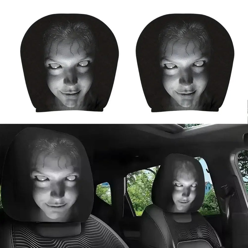 Capas de Encosto de Cabeça de Carro Tocando o Terror