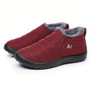 Bota de Inverno Ortopédica a Prova D'água - Confort Flex