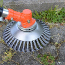 Escova De Aço Para Roçadeira Profissional 15cm Higher Power