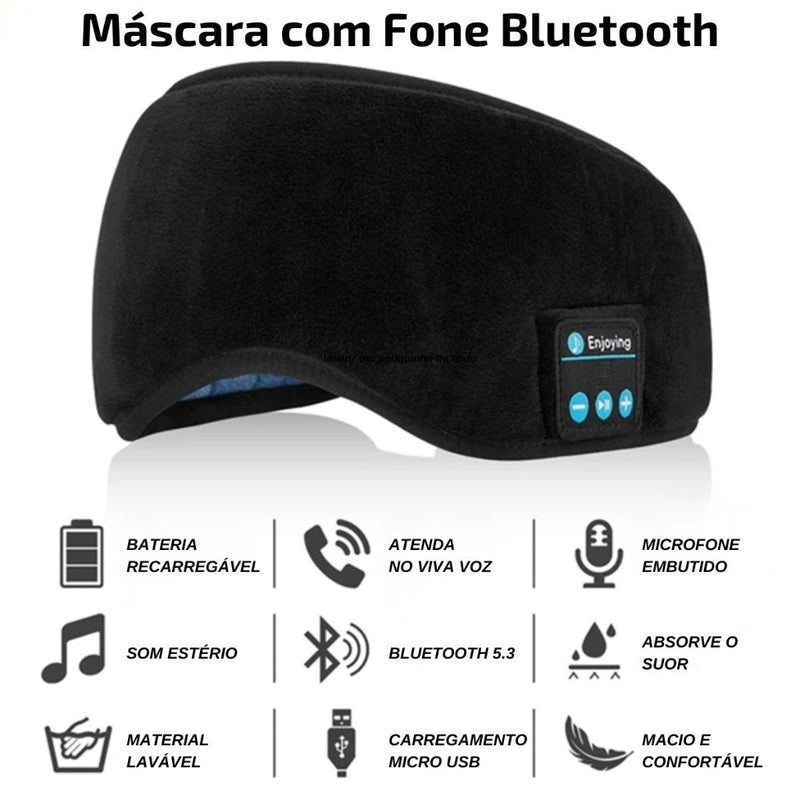 Aura Sleep Máscara de Dormir com Bluetooth