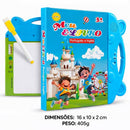 Livro Infantil Bilíngue Português Inglês Livro Interativo com Som Toque Inteligente Educativo Aprendizagem Crianças