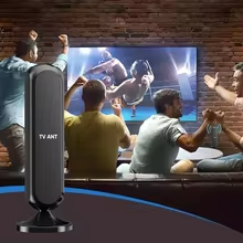Antena de TV Interna/Externa com Fio de Alto Ganho 4K DVB-T HD Digital Terrestre HDTV