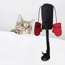 Brinquedo Interativo para Gatos: Saco de Pancadas com Luvas de Boxe para Felinos