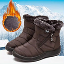 Bota Termica Feminina Peluciada Confort Flex