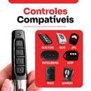 Controle Remoto Portão Universal 4 Botões Mini Chaveiro Garagem