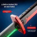 Espada Katana Samurai Grande 80Cm Com Led RGB Faisca e Fumaça Sabre de Luz Iluminado