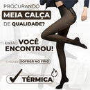 Meia Calça Feminina Peluciada de Lã Aveludada Explendida