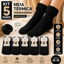 Meias Térmicas de Inverno Confort Premium COMPRE 3 E LEVE 5 PARES