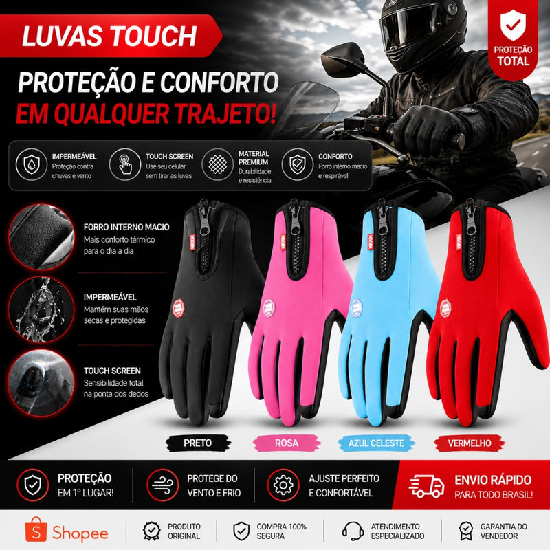 Luvas Térmicas Unissex Trouch Screen Confort Flex (COMPRE 1 E LEVE 2)