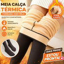 Meia Calça Feminina Peluciada de Lã Aveludada Explendida