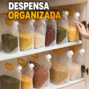 Sacos Potes Premium Armazenador de Alimentos Reutilizáveis 3 UNIDADES