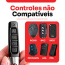 Controle Remoto Portão Universal 4 Botões Mini Chaveiro Garagem