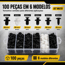 Fixa Car Premium® - Kit 100 pcs + Brinde Caixa Organizadora
