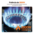 Fogareiro Portátil Fogão á Gás Ingnição Automática Camping Viagem Dobrável Higher Power