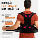 Corretor Postural Ergonômico Reforçado - Cinta Modeladora para Conforto e Suporte