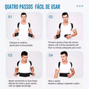 Corretor Postural Ergonômico Reforçado - Cinta Modeladora para Conforto e Suporte
