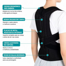 Corretor Postural Ergonômico Reforçado - Cinta Modeladora para Conforto e Suporte