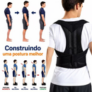 Corretor Postural Ergonômico Reforçado - Cinta Modeladora para Conforto e Suporte