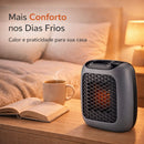 Aquecedor Portátil Mini Com Controle Remoto 800W 127V/220V